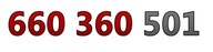 660 360 501 ZŁOTY NUMER STARTER T-MOBILE ŁATWY NA KARTĘ