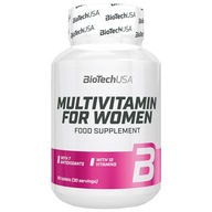 BIOTECH MULTIVITAMÍN PRE ŽENY 60 TABS VITAMIN KOMPLEX VITAMÍNOV TABLETY