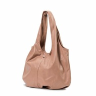 TORBA DLA MAMY DRAPED TOTE SOFT TERRACOTTA ELODIE DETAILS