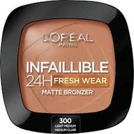 LOREAL INFAILLIBLE 24H FRESH WEAR MATOWY BRONZER 300