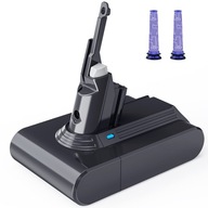 Bateria Morpilot do Dyson V7 SV11 Animal 21,6V 4600mAh Li-ION + 2 Filtry