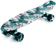 MOVINO skateboard typu kartička LED kolesa ABEC9 100kg