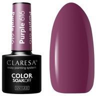 Claresa Lakier Hybrydowy UV/LED 5g - Purple 616