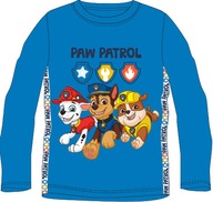 BLUZKA BLUZECZKA T-SHIRT NA DŁUGI RĘKAW PSI PATROL DLA CHŁOPAKA PAW 128 P16