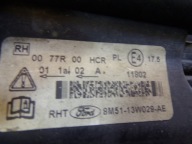 light front front right FORD FOCUS 2 II LIFT (3) (K1)
