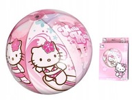 PLÁŽOVÁ LOPTA Hello kitty 50 CM KRABIČKA NA PLÁŽ