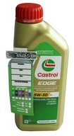 Olej Castrol Edge 5W-30 TITANIUM FST LL PC 1L +Zaw 5W30 VW 504 507 BMW B-B