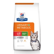 Hill’s PD Feline C/D UrinaryStress+Metabolic 3kg