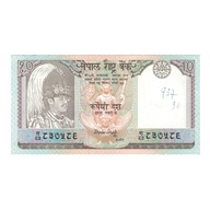 Banknot, Nepal, 10 Rupees, KM:31a, EF(40-45)