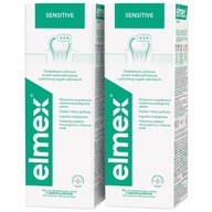 Elmex Sensitive Plus ústna voda Ústna dutina s Aminofluoridom 2x400ml