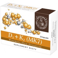 D3+K2 (MK7) Vitamíny otca Gregora 30 kaps.