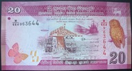 Sri Lanka 2021 20 RUPEES UNC_P123_______9291