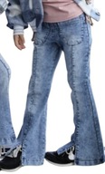 Spodnie dzwony jeans QBA Kids r.164