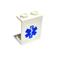 LEGO panel 1x2x2 4864bpb033 set 7890