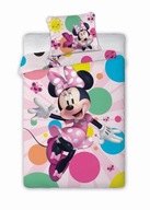 Pościel 160x200 Myszka Mini Minnie Mouse motylki k