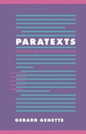 Paratexts: Thresholds of Interpretation Genette