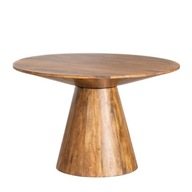 Stôl okrúhly Lite Drevo Mango Ø120 cm Obývacia izba Jedáleň Kuchyňa