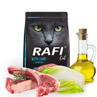 RAFI Cat z Jagnięciną 7kg Lamb sucha karma dla kota