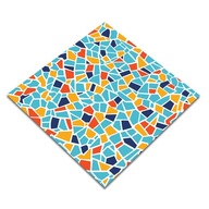 Dekoračný panel farebná mozaika Sada 9 ks