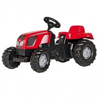 Rolly Toys rollyKid Traktor na pedały ZETOR 2-5 Lat do 30kg ciągnik czerwon