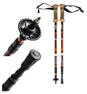 NILS KIJE NORDIC WALKING POMARAŃCZOWE REGULOWANE 65-135CM