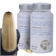 HAIRVITY Halier 2x witaminy dla kobiet NA POROST WŁOSÓW 60 kaps. kompleks