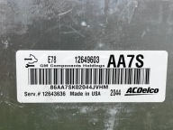 computer of the engine control unit OPEL AMPERA 1 12649603