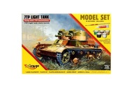 A7693 Model do sklejania czołg 7TP Light Tank zest