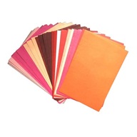 100x Papier do pakowania bukietów Uniwersalny papier perłowy do kolorowych nadruków