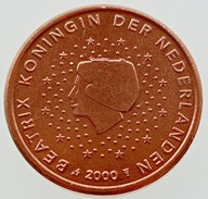 1 Euro Cent 2000 Mennicza (UNC) Holandia