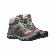 Trekingové topánky sivé KEEN ridge flex mid wp w 40