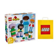 LEGO DUPLO č. 10423 - Muži s emóciami + Darčeková taška LEGO