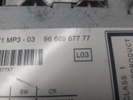 RADIO ODTWARZACZ CITROEN C4 e 9666967777
