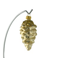 Karácsonyfadísz toboz arany 9cm