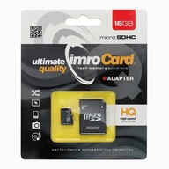 KARTA PAMIĘCI MICROSD 16GB Z ADAPTEREM SD