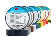 3M Temflex 165 víceúčelová vinylová elektroizolační páska, balení 10 ks
