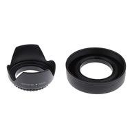 Camera Lens Hood Set (Tulip Flower + 55MM