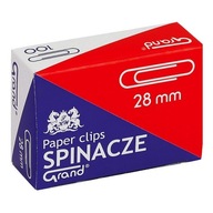 Spinacze okrągłe Grand 100szt 28mm