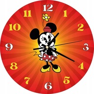 Nástenné hodiny pre deti Minnie Mouse Darček