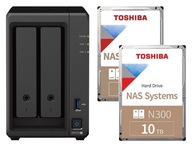 Synology DS723+ 4GB ECC s dvoma 10TB diskami