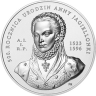 50 ZŁ 500. ROCZNICA URODZIN ANNY JAGIELLONKI, ANNA JAGIELLONKA