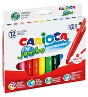 Písacie stroje Carioca Jumbo 12 farieb