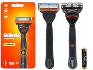 MASZYNKA DO GOLENIA GILLETTE FUSION 5 POWER OSTRZE + RĄCZKA + BATERIA