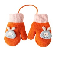 Cartoon Warm Mittens For Baby Snow Gloves For Kids Girls Boys Infant Winter
