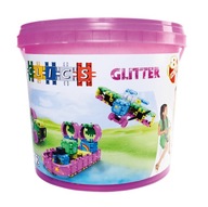 Clics Vedierko 8v1 Glitter - Glitter 175 el.