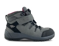 Buty dziecięce trekkingowe 4F SKÓRA JOB253 25S