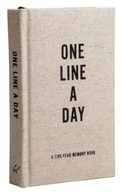 Canvas One Line a Day: A Five-Year Chronicle Books