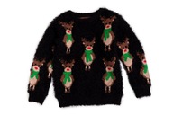 NUTMEG sweter Święta sweterek 104 cm Świąteczny