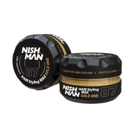 NISHMAN HAIR WAX GOLD ONE 07 WOSK POMADA PASTA DO STYLIZACJI WŁOSÓW 150ML