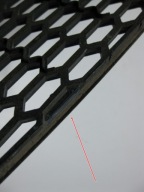 FIAT DOBLO II 13R grid central of a bumper front